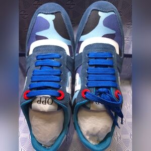 ⚡️ OPP Men's Fashion Sneakers Casual Lace-up Suede Leather Shoe US Size 6